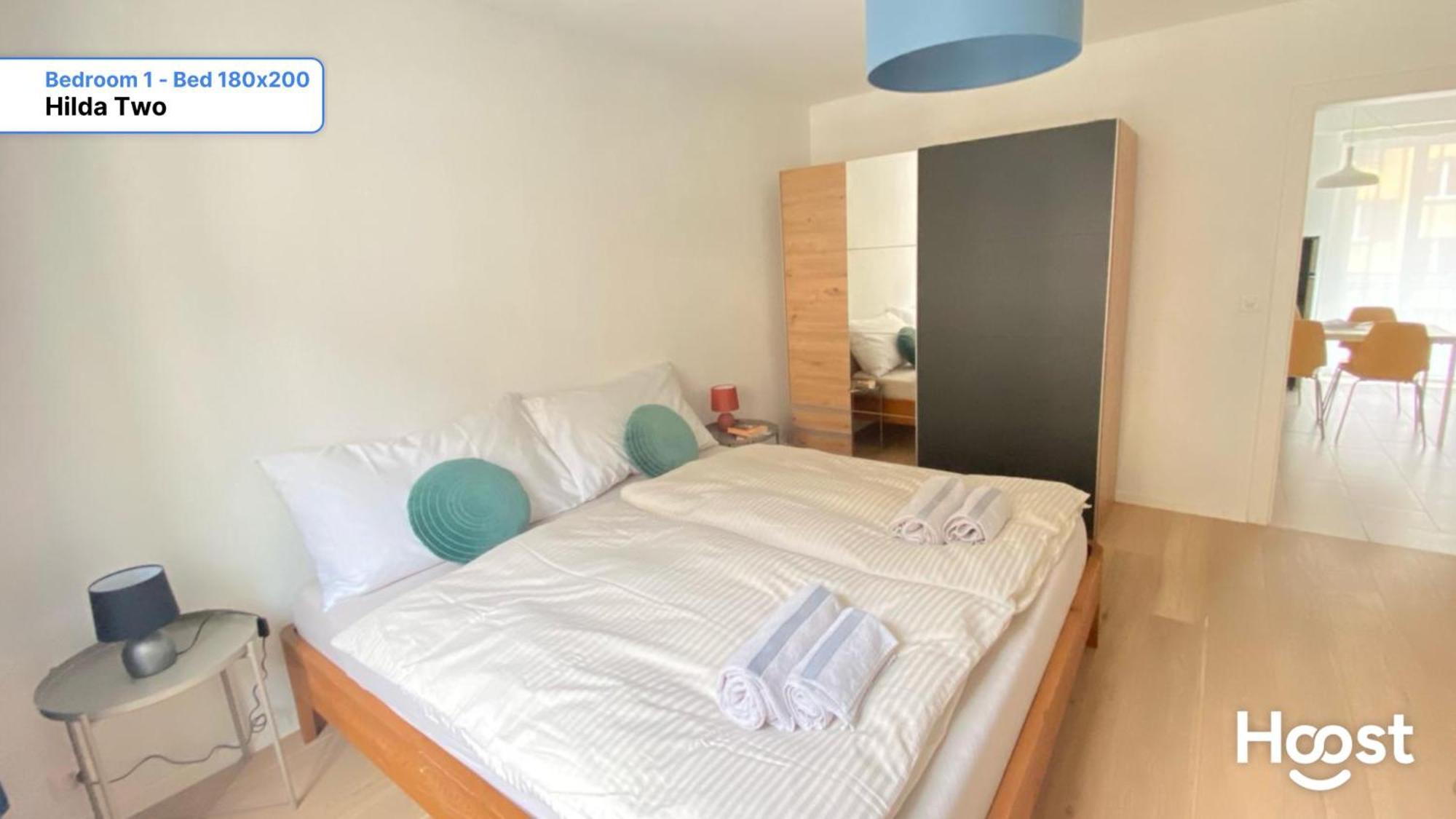H2 With 3,5 Rooms, 2br, Living And Kitchen, And Quite अपार्टमेंट